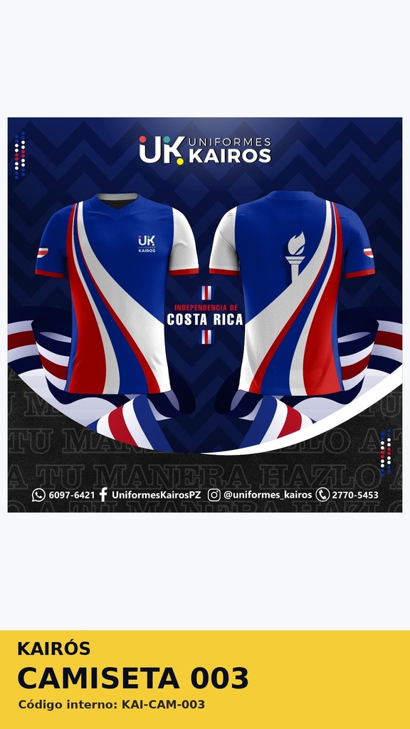 [CAM-0003] CAM-0003 - Camiseta referencia 003