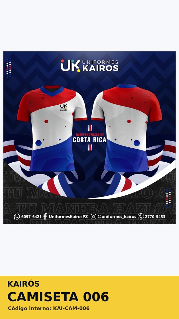 [CAM-0006] CAM-0006 - Camiseta referencia 006