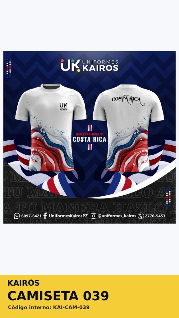 [CAM-0039] CAM-0039 - Camiseta referencia 039