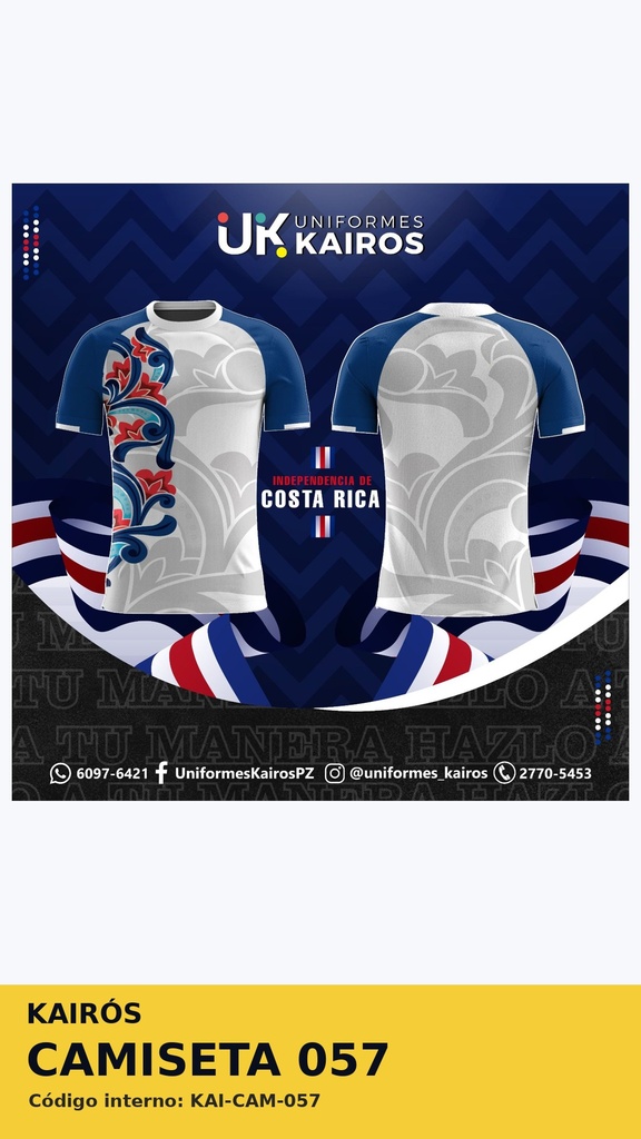 [CAM-0057] CAM-0057 - Camiseta referencia 057