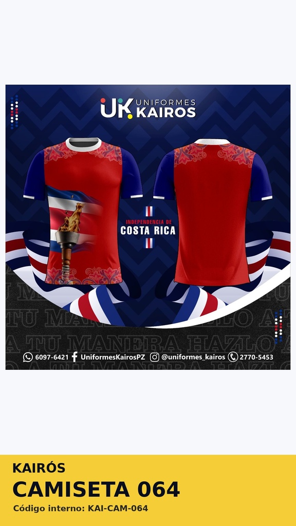 [CAM-0064] CAM-0064 - Camiseta referencia 064