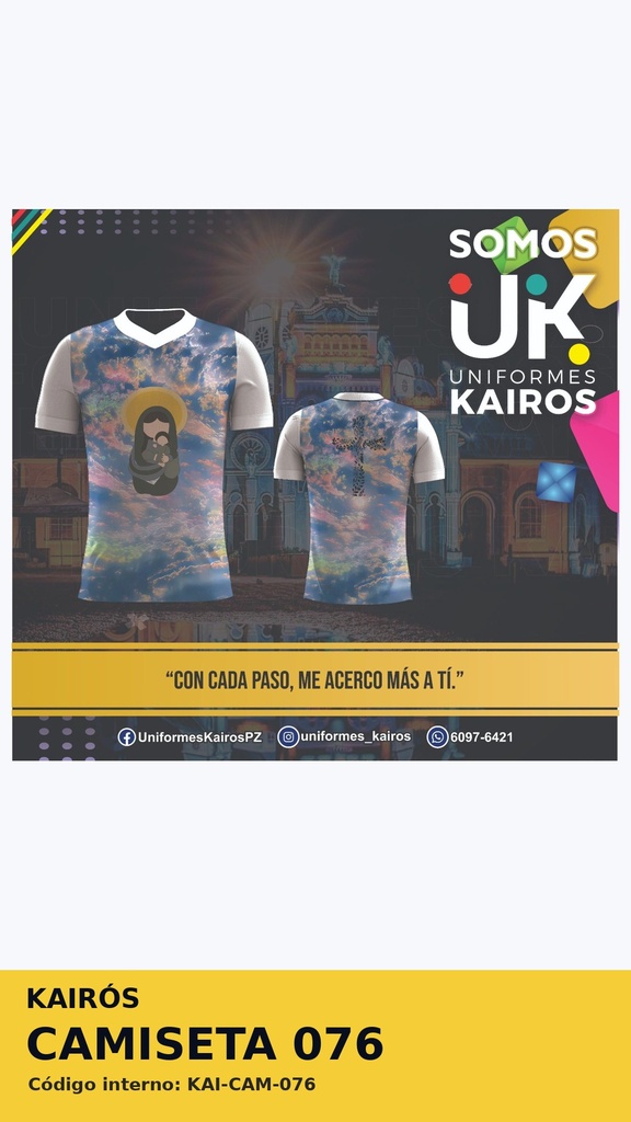 [CAM-0076] CAM-0076 - Camiseta referencia 076