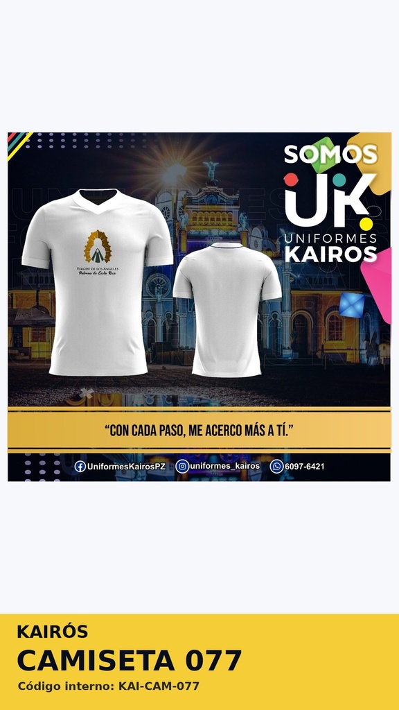 [CAM-0077] CAM-0077 - Camiseta referencia 077