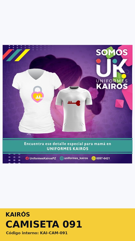 [CAM-0091] CAM-0091 - Camiseta referencia 091