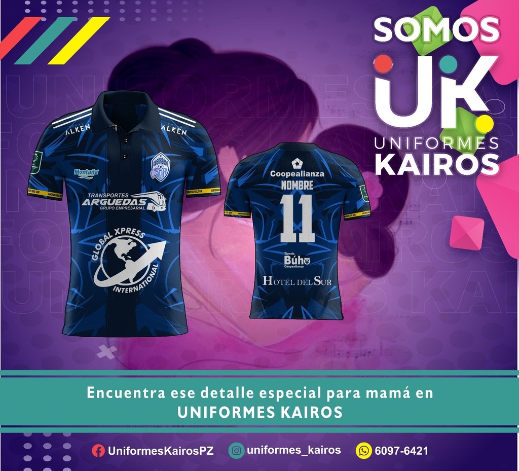 [KAI-FUT-POLO-001] Uniforme fútbol tipo polo deportivo