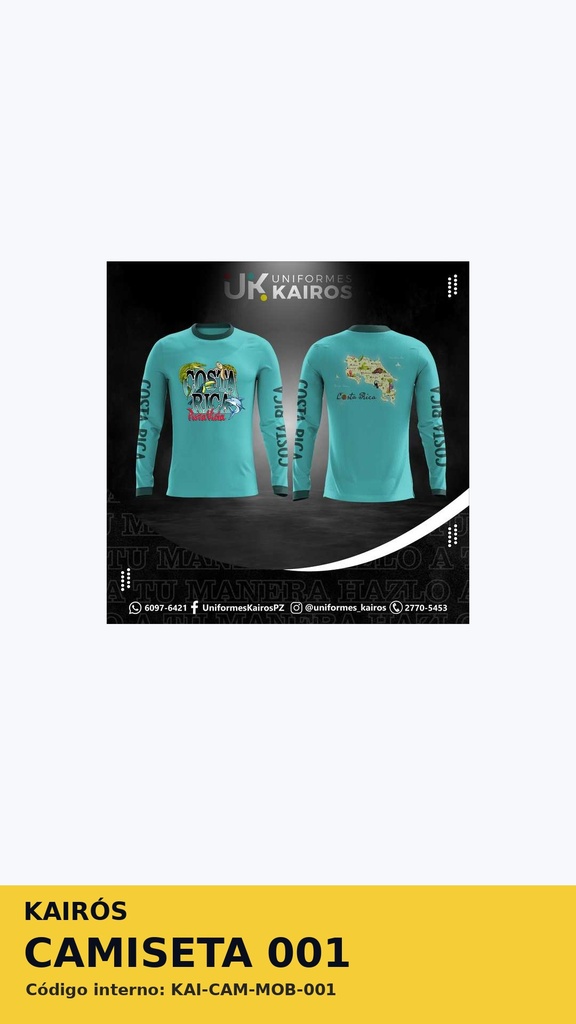 Camiseta 001 - Camisetas generales