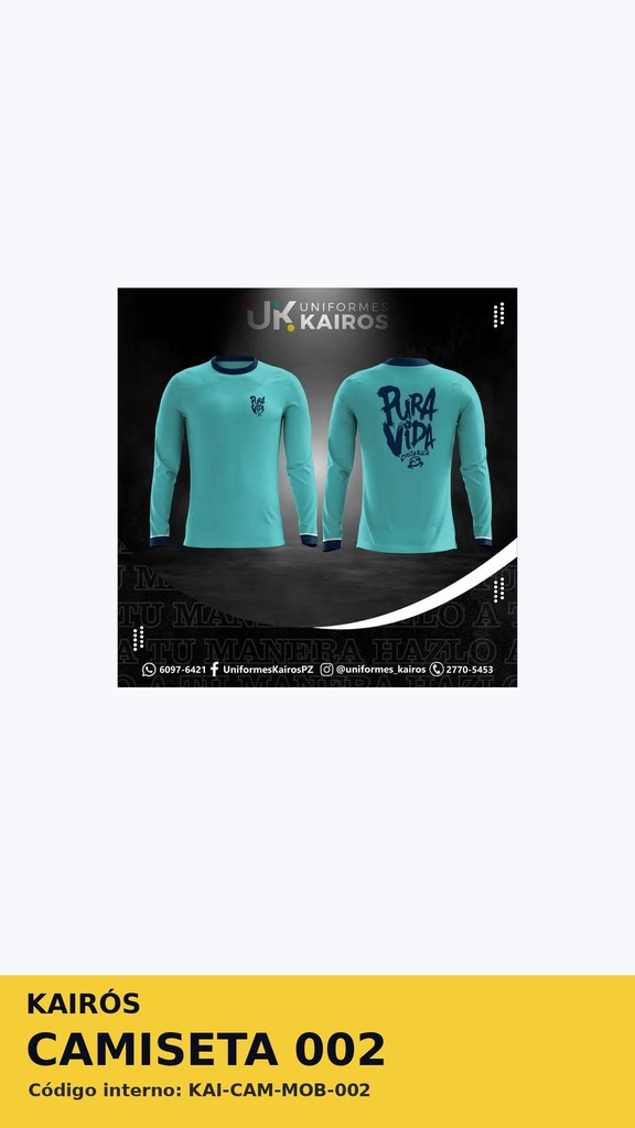 Camiseta 002 - Camisetas generales
