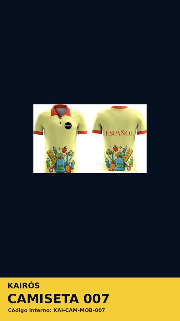 Camiseta 007 - Camisetas generales