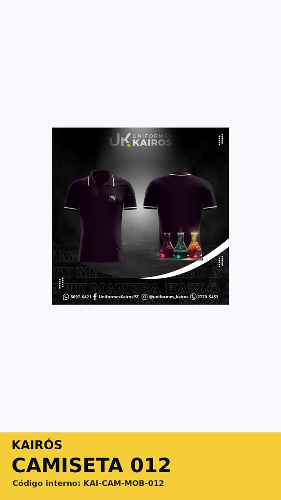 Camiseta 012 - Camisetas generales