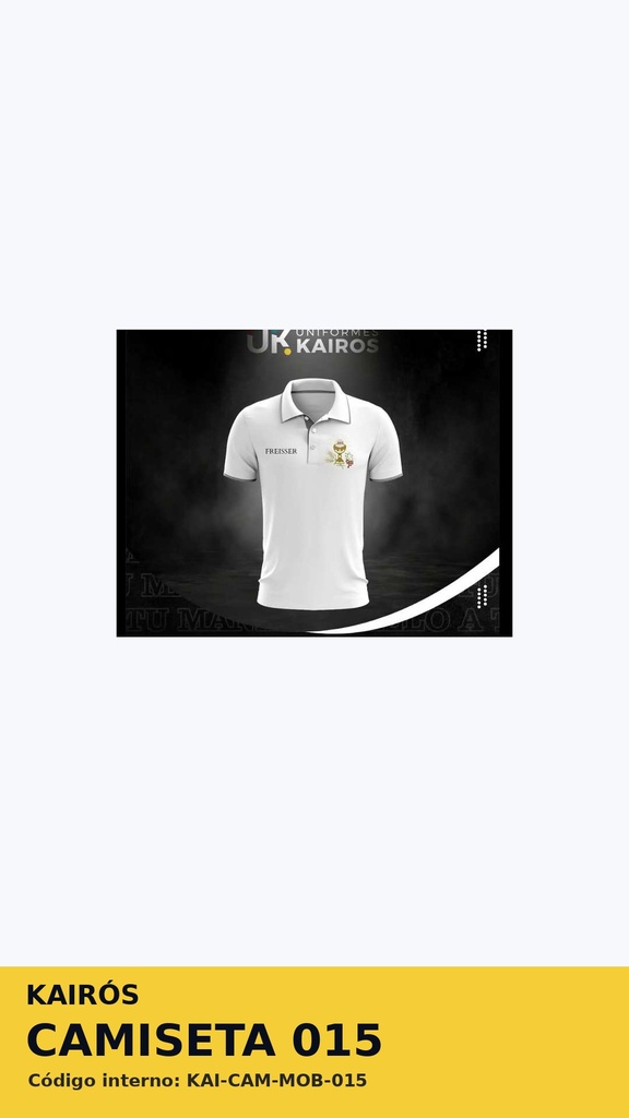 [KAI-CAM-MOB-015] Camiseta 015 - Camisetas generales