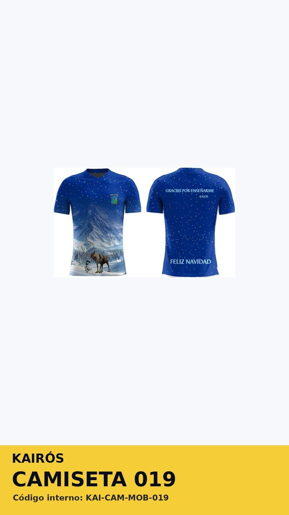 Camiseta 019 - Camisetas generales