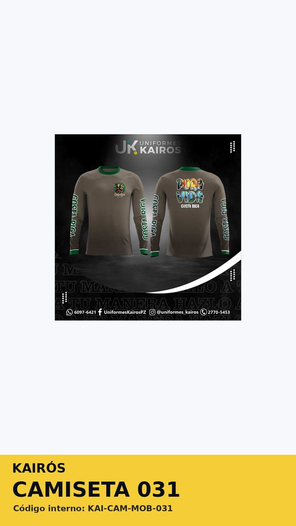 Camiseta 031 - Camisetas generales