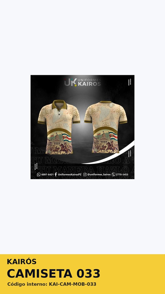 Camiseta 033 - Camisetas generales