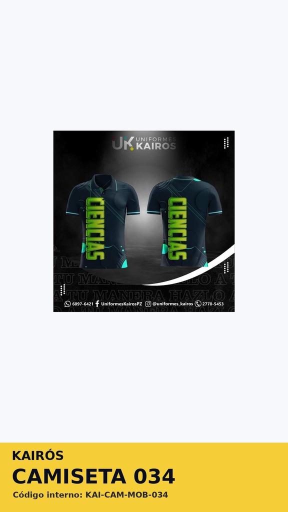 Camiseta 034 - Camisetas generales