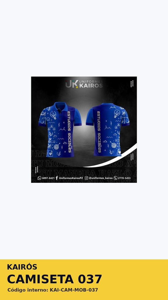 Camiseta 037 - Camisetas generales