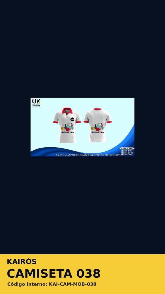 Camiseta 038 - Camisetas generales