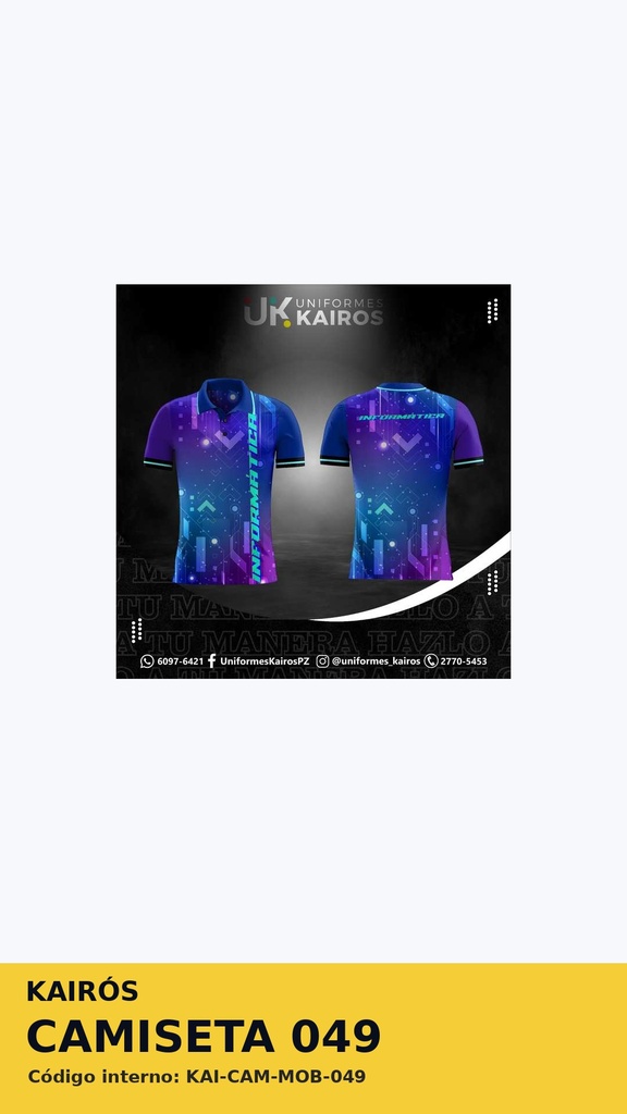 Camiseta 049 - Camisetas generales