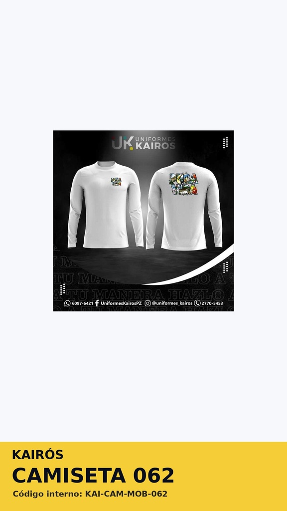 Camiseta 062 - Camisetas generales