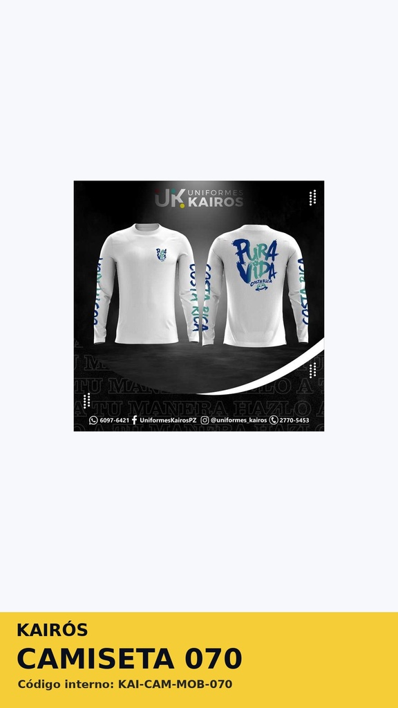Camiseta 070 - Camisetas generales