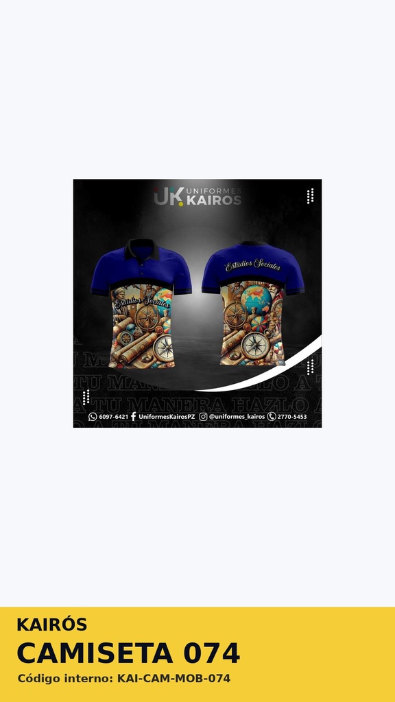 Camiseta 074 - Camisetas generales