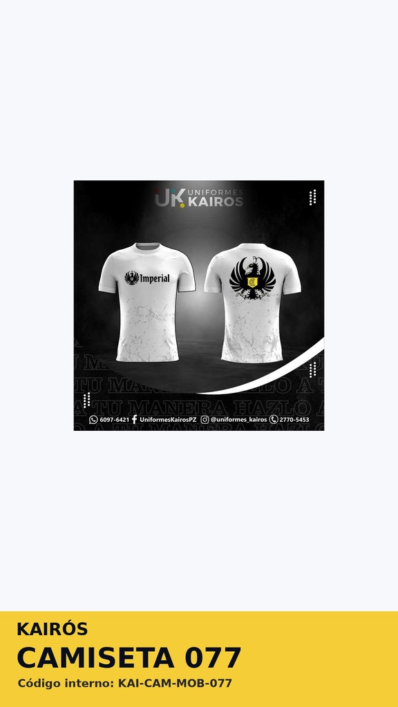 Camiseta 077 - Camisetas generales
